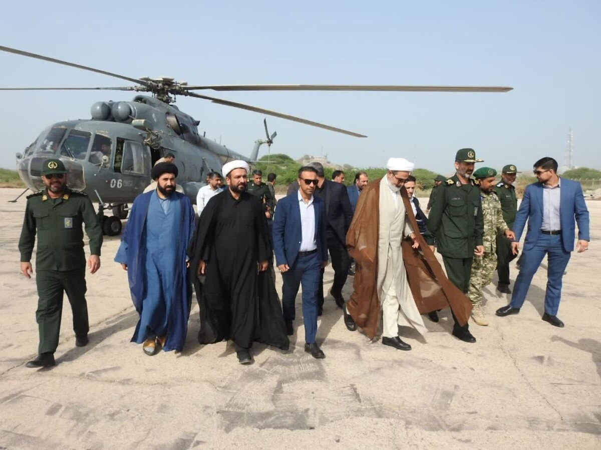 رئیس سازمان قضایی نیرو‌های مسلح جمهوری اسلامی ایران از جزایر سه‌گانه ایرانی و منطقه نظامی نازعات بازدید کرد