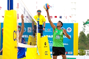 دومین قهرمانی تیم ملی والیبال ساحلی زیر ۱۹ سال ایران در آسیا