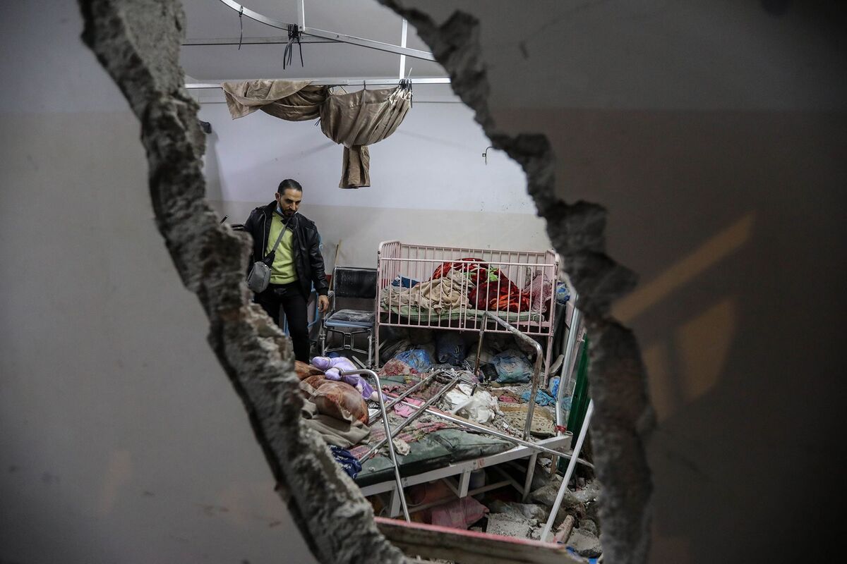 Israel destroying the healthcare system in north Gaza