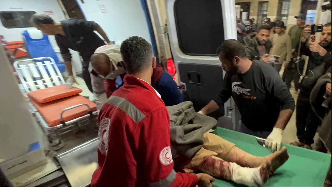 Horrific conditions of the wounded in Gaza Horrific conditions of the wounded in Gaza