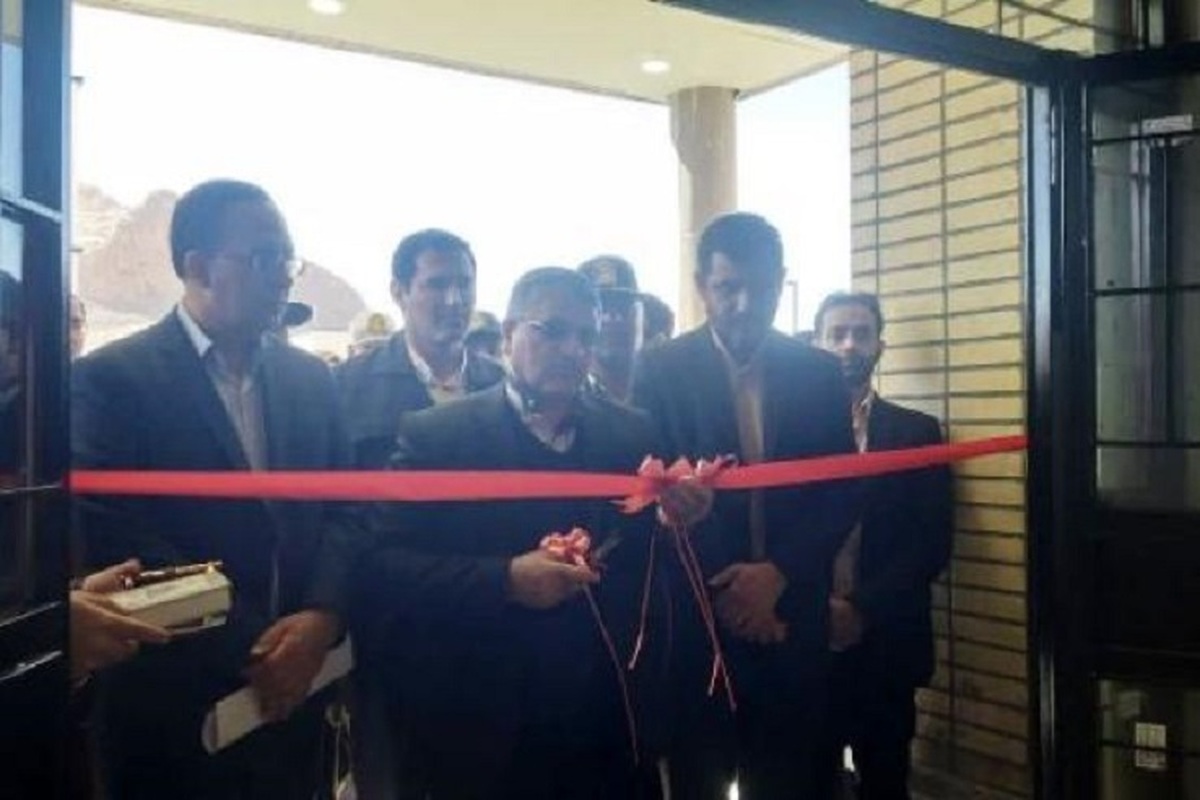 افتتاح پروژه‌های عمرانی توسط رئیس سازمان پزشکی قانونی کشور در استان اصفهان
