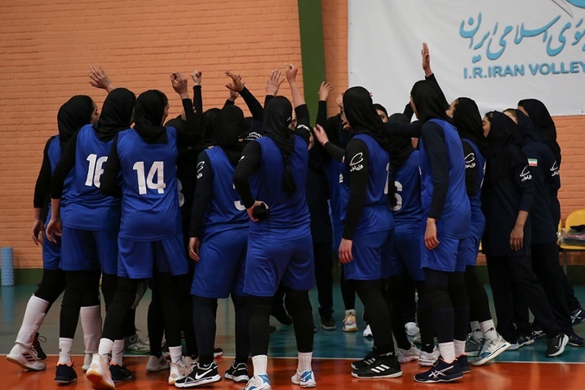 اعلام زمان آغاز اردوی مشترک تیم ملی والیبال بانوان و پیکان تهران