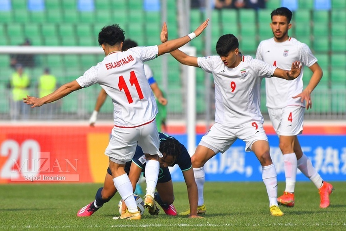 فوتبال جوانان آسیا| تساوی یک نیمه‌ای ایران مقابل عراق