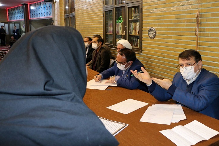 دیدار مردمی رئیس کل دادگستری آذربایجان شرقی در مسجد میانه منطقه مارالان تبریز برگزار شد دیدار مردمی رئیس کل دادگستری آذربایجان شرقی در مسجد میانه منطقه مارالان تبریز برگزار شد