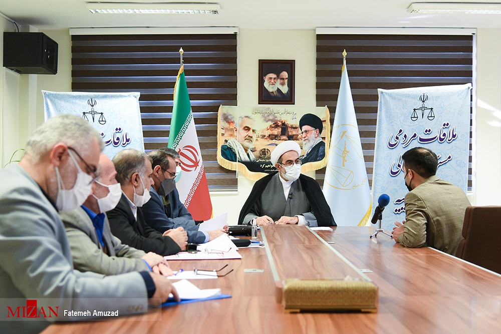 تشریح عملکرد سازمان قضایی نیروهای مسلح در سال ۱۴۰۱/ رسیدگی به مشکلات ۲۶۸ نفر از مراجعان در ملاقات با رئیس سازمان قضایی نیروهای مسلح تشریح عملکرد سازمان قضایی نیروهای مسلح در سال ۱۴۰۱/ رسیدگی به مشکلات ۲۶۸ نفر از مراجعان در ملاقات با رئیس سازمان قضایی نیروهای مسلح