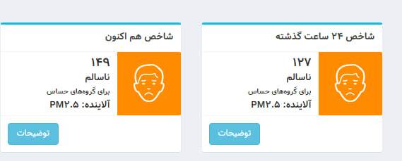 هوای پایتخت در وضعیت «ناسالم» برای گروههای حساس است هوای پایتخت در وضعیت «ناسالم» برای گروههای حساس است