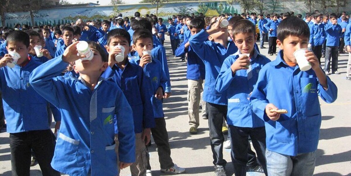 طرح توزیع شیر در مدارس سراسر کشور آغاز شد