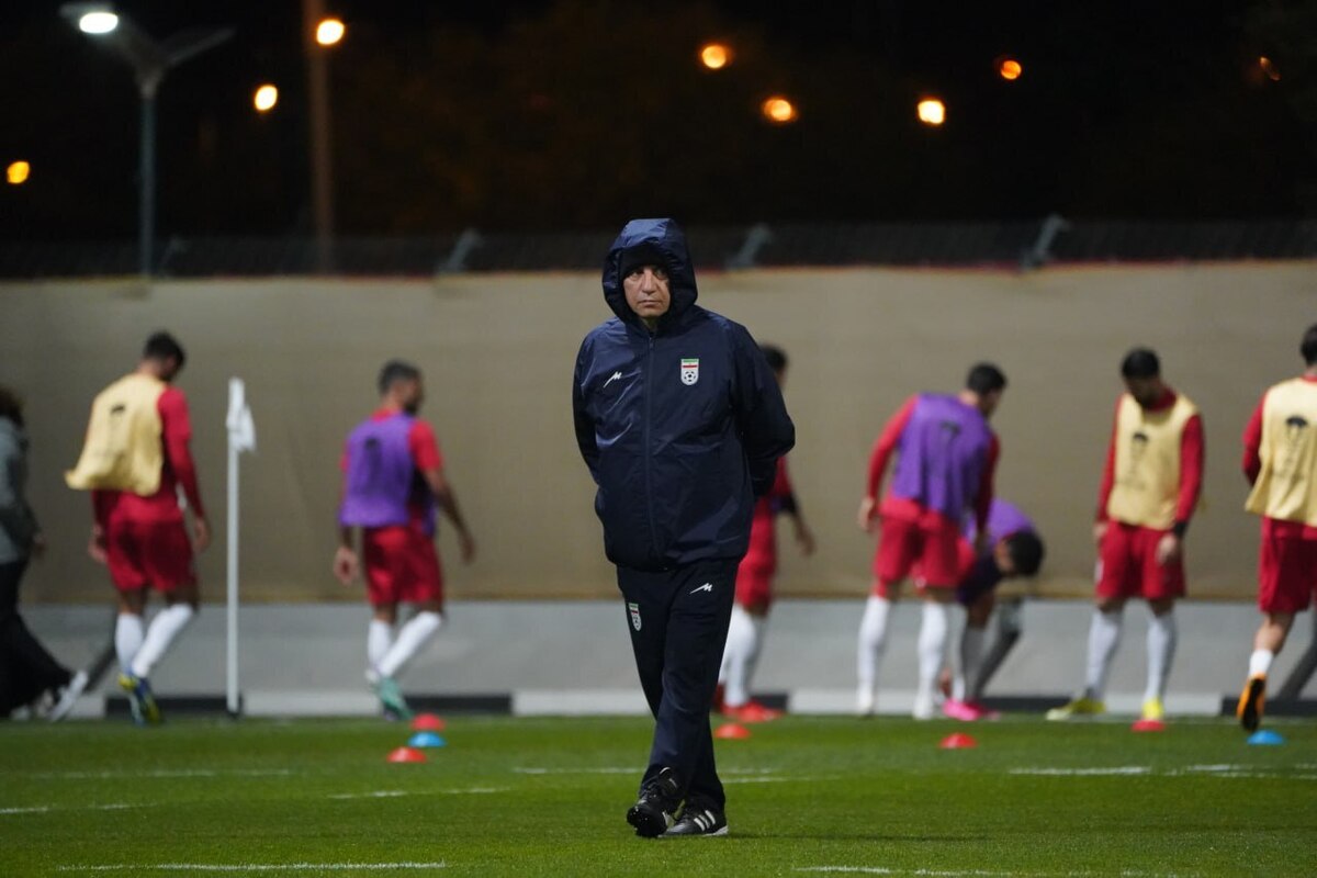 اعلام زمان تمرین فردای تیم ملی فوتبال در قطر