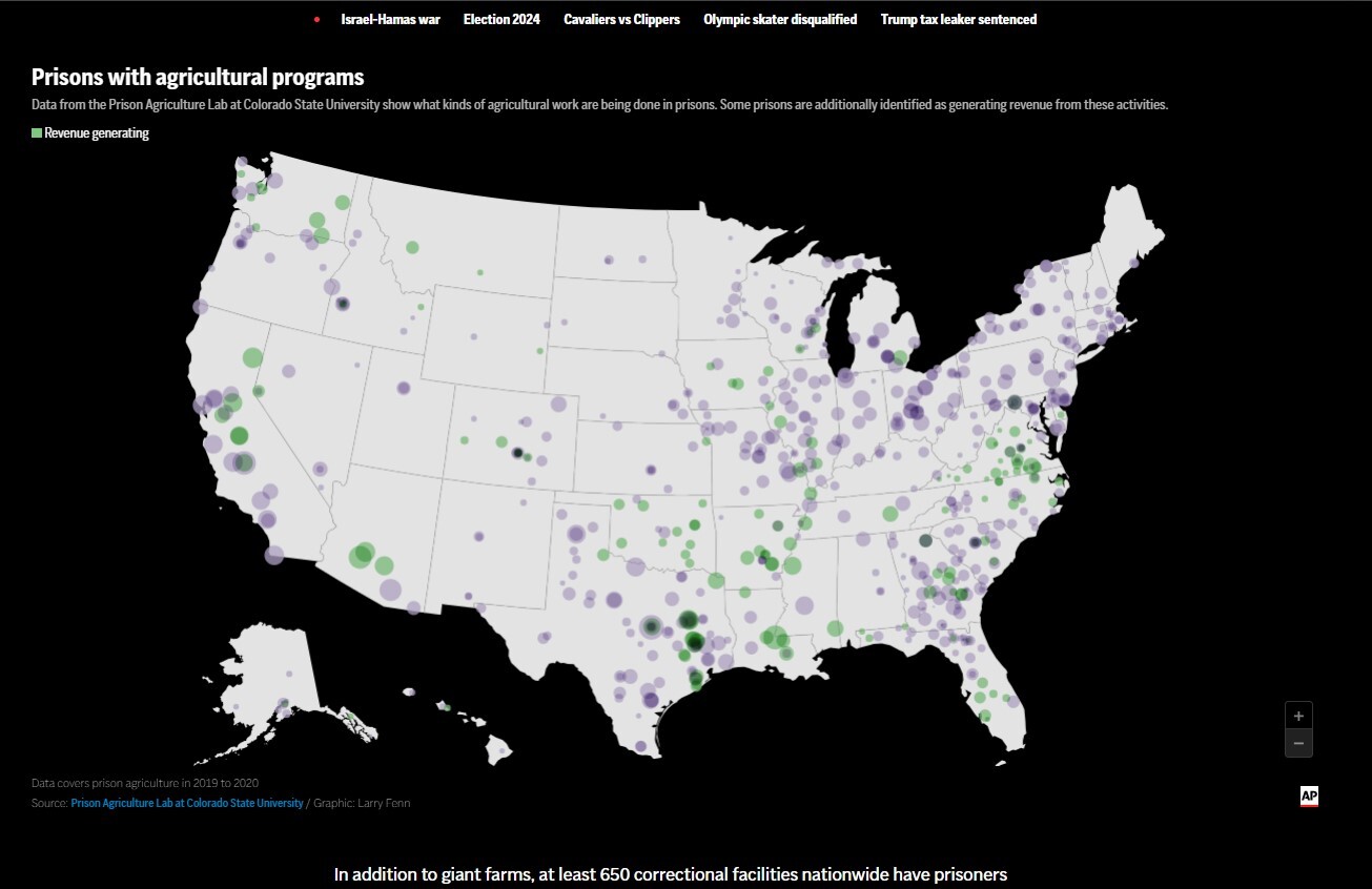 افشاگری درباره رابطه برندهای غذایی محبوب آمریکا با کار اجباری در زندانها افشاگری درباره رابطه برندهای غذایی محبوب آمریکا با کار اجباری در زندانها