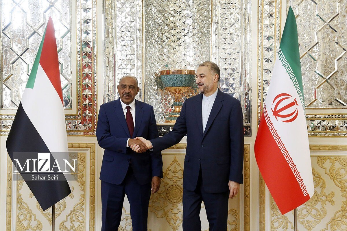 وزیر امور خارجه سودان در تهران؛ امیرعبداللهیان و الصادق دیدار کردند