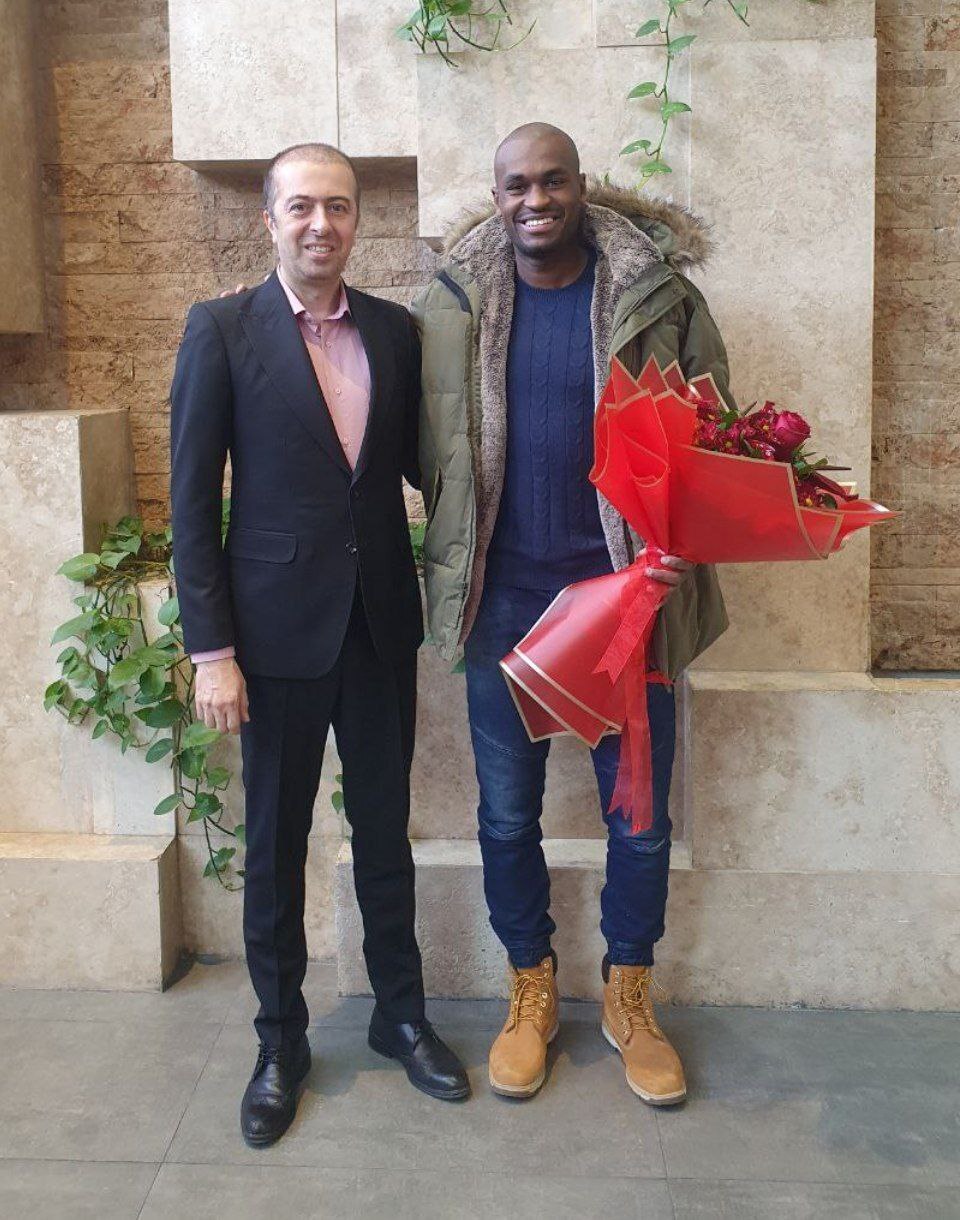 مدافع قطری پرسپولیس به تهران رسید + عکس مدافع قطری پرسپولیس به تهران رسید + عکس