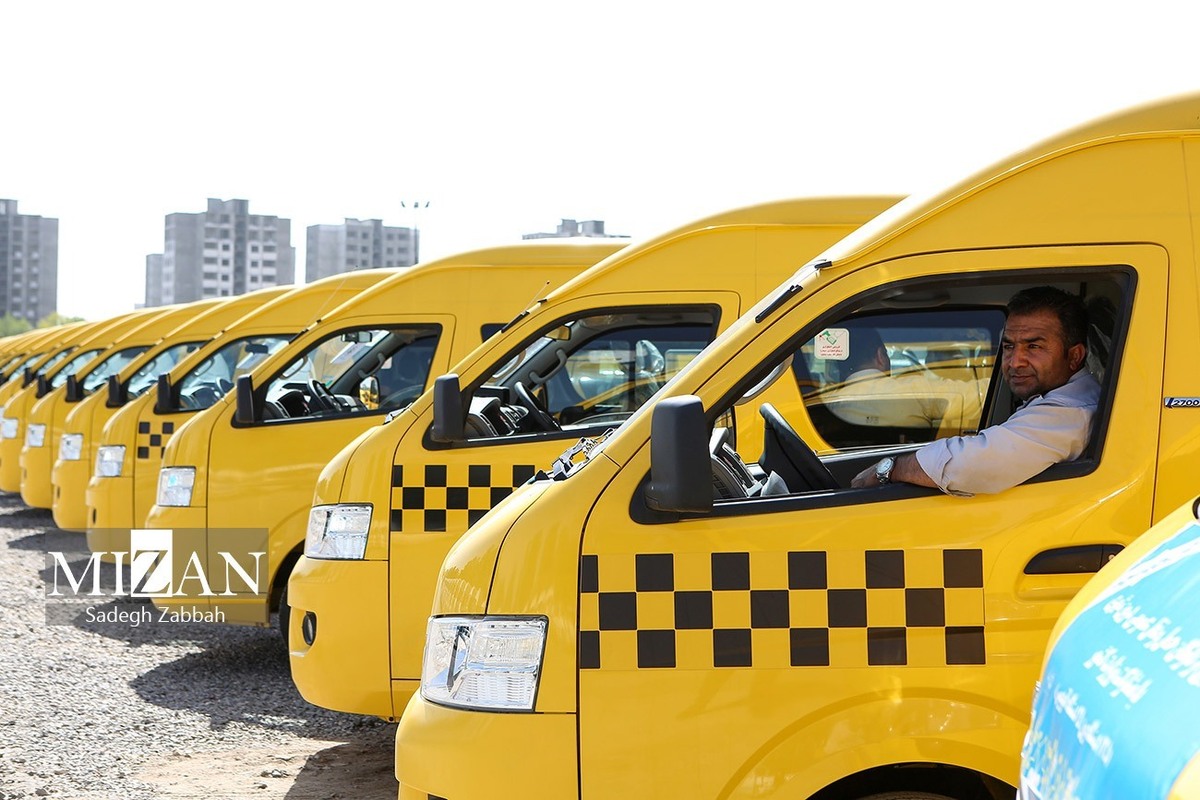 خدمات رایگان ۱۰۰ دستگاه تاکسی ون در راهپیمایی ۲۲ بهمن