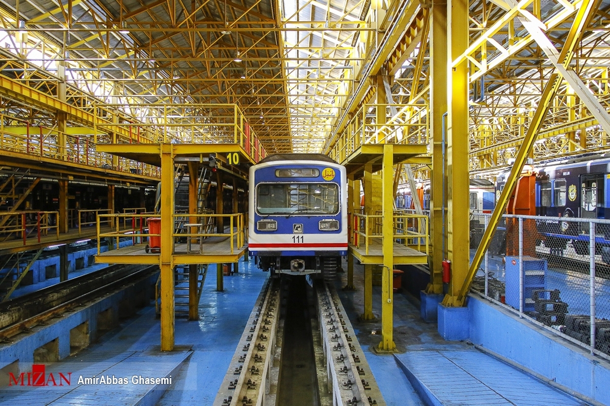 صرفه‌جویی ۸ میلیون‌ دلاری با تعمیر و ساخت قطعات در مترو تهران