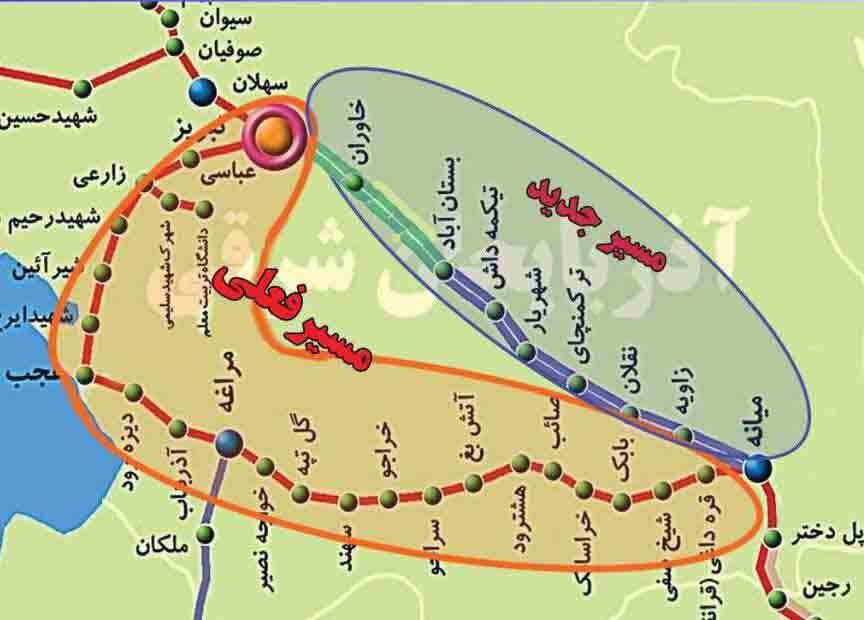 از ۲۰ خردادماه اولین قطار مسافری خاورانِ تبریز به تهران حرکت میکند از ۲۰ خردادماه اولین قطار مسافری خاورانِ تبریز به تهران حرکت میکند