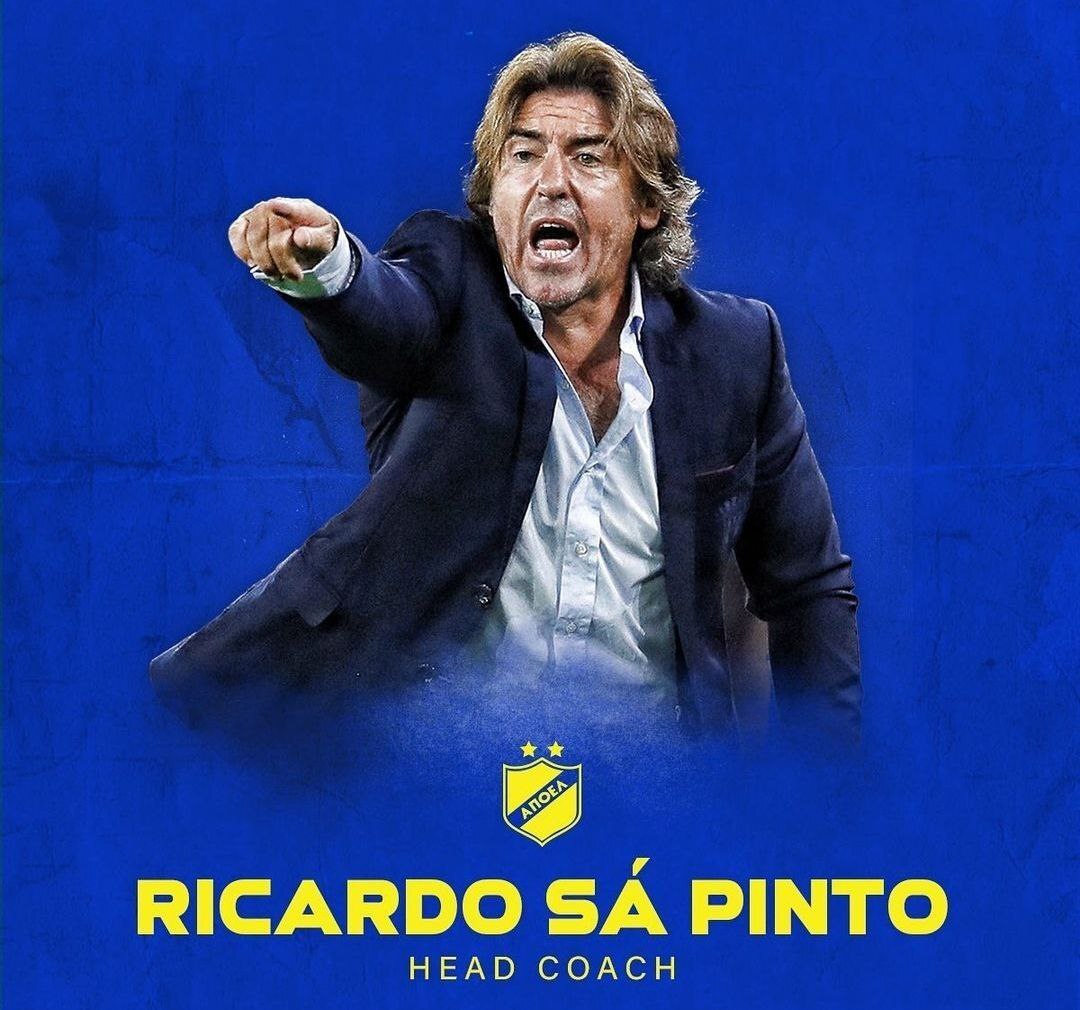 ساپینتو سرمربی آپوئل قبرس شد + عکس ساپینتو سرمربی آپوئل قبرس شد + عکس