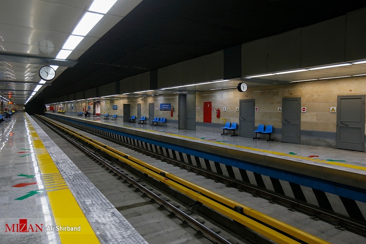 افزایش فاصله حرکت قطار‌های خط ۷ مترو در روز جمعه