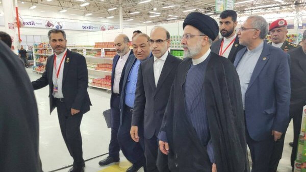 بازدید آیت الله رئیسی از فروشگاه ایرانی «مگاسیس» در کاراکاس