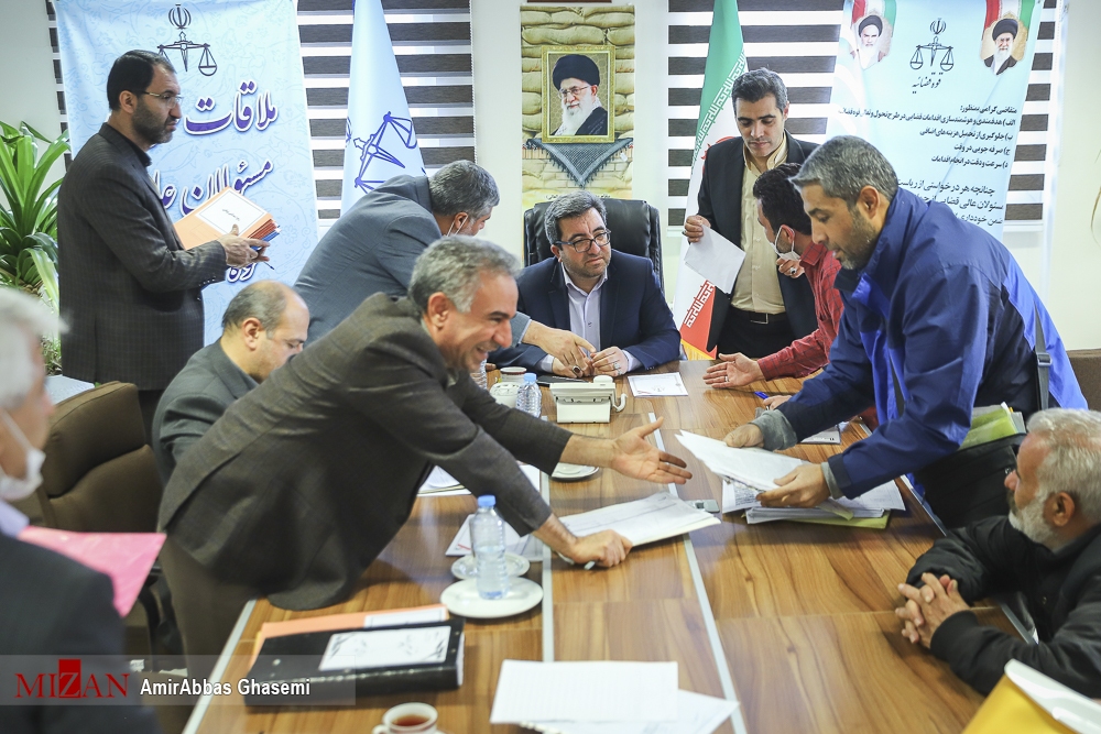 دپو فردا/۱۹۳ هزارو ۹۶ مورد ملاقات مردمی توسط مقامات قضایی سراسر کشور در اردیبهشت ماه سال ۱۴۰۲ انجام شد/ انجام ۸۲۳ مورد ملاقات توسط حوزه مدیریت و روسای ادارات دپو فردا/۱۹۳ هزارو ۹۶ مورد ملاقات مردمی توسط مقامات قضایی سراسر کشور در اردیبهشت ماه سال ۱۴۰۲ انجام شد/ انجام ۸۲۳ مورد ملاقات توسط حوزه مدیریت و روسای ادارات