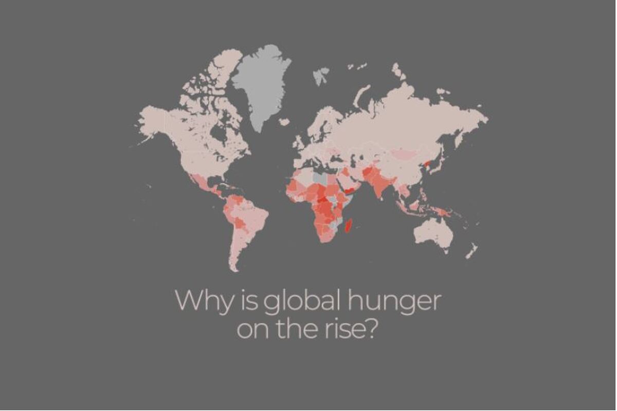 بحران نگران کننده گرسنگی در سطح جهان