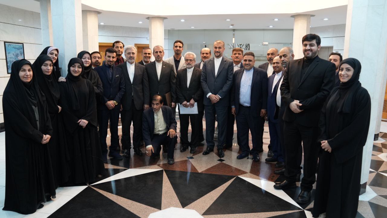 امیرعبداللهیان وارد امارات شد امیرعبداللهیان وارد امارات شد