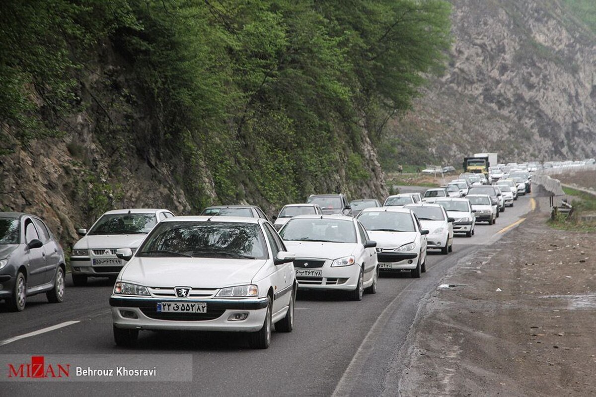 ترافیک سنگین در آزادراه قزوین-کرج و بالعکس