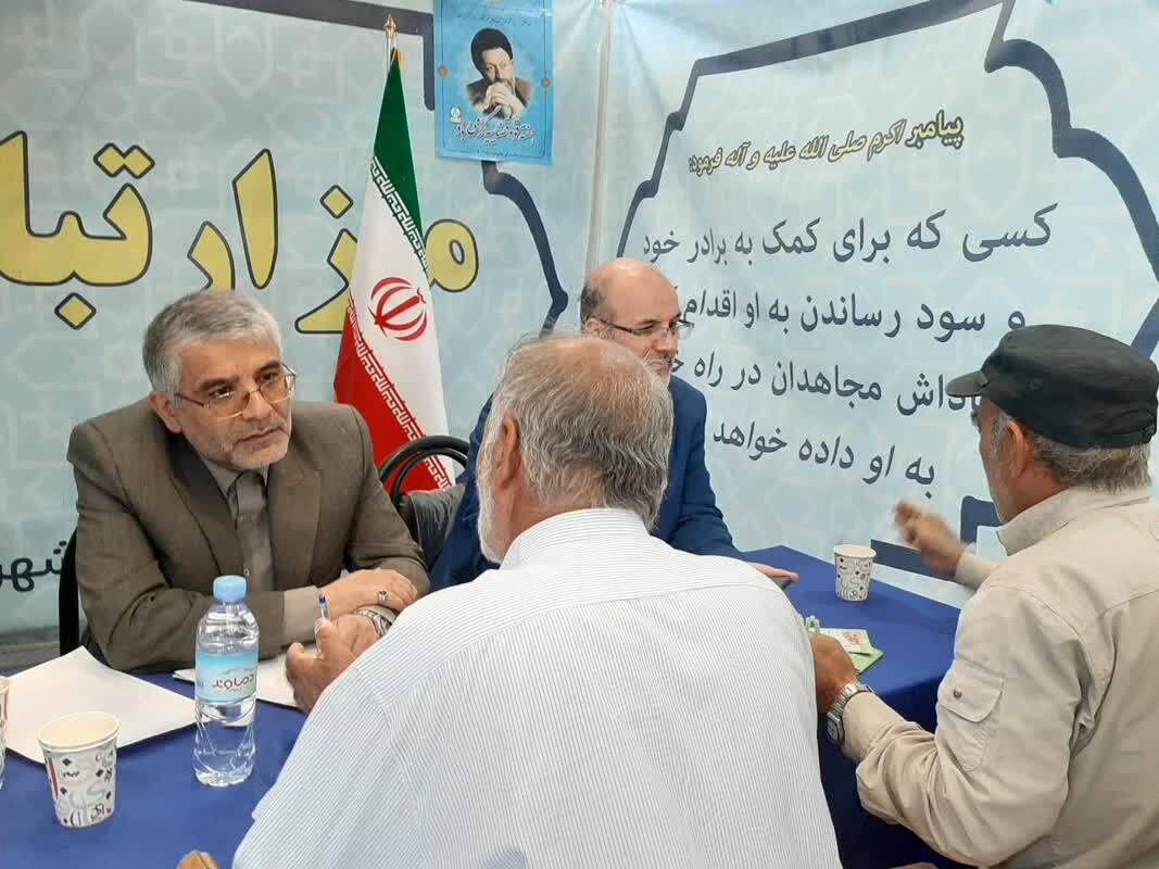 میز خدمت مسئولان قضایی در نماز جمعه تهران و سراسر کشور برگزار شد میز خدمت مسئولان قضایی در نماز جمعه تهران و سراسر کشور برگزار شد