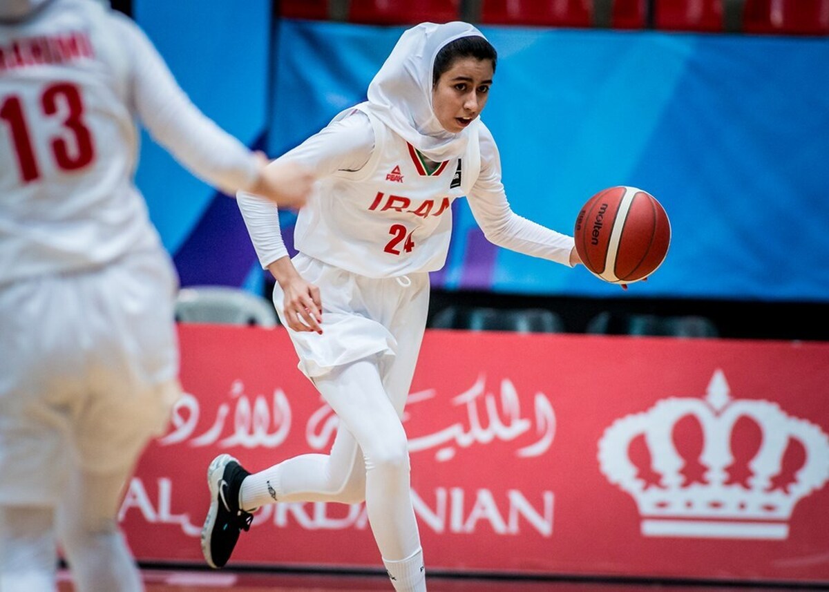 نایب قهرمانی تیم ملی بسکتبال دختران زیر ۱۶ سال ایران در آسیا برای اولین بار