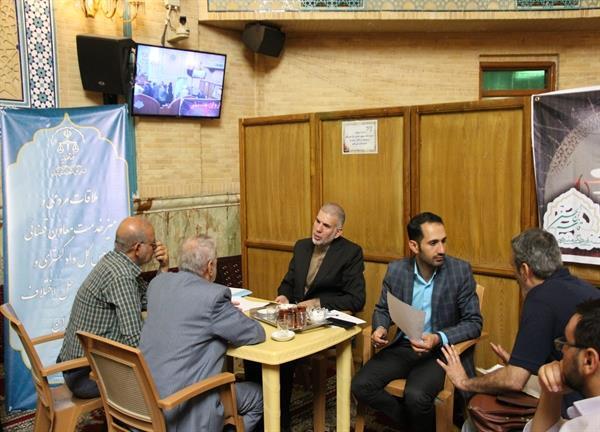 نتیجه بخشی بیش از ۵۰ درصدی ملاقاتهای مردمی مسئولان قضایی شوراهای حل اختلاف استان تهران/رئیس توسعه حل اختلاف استان: نتایج ملاقاتهای مردمی به صورت حضوری و یا تلفنی به متقاضیان اعلام میشود نتیجه بخشی بیش از ۵۰ درصدی ملاقاتهای مردمی مسئولان قضایی شوراهای حل اختلاف استان تهران/رئیس توسعه حل اختلاف استان: نتایج ملاقاتهای مردمی به صورت حضوری و یا تلفنی به متقاضیان اعلام میشود
