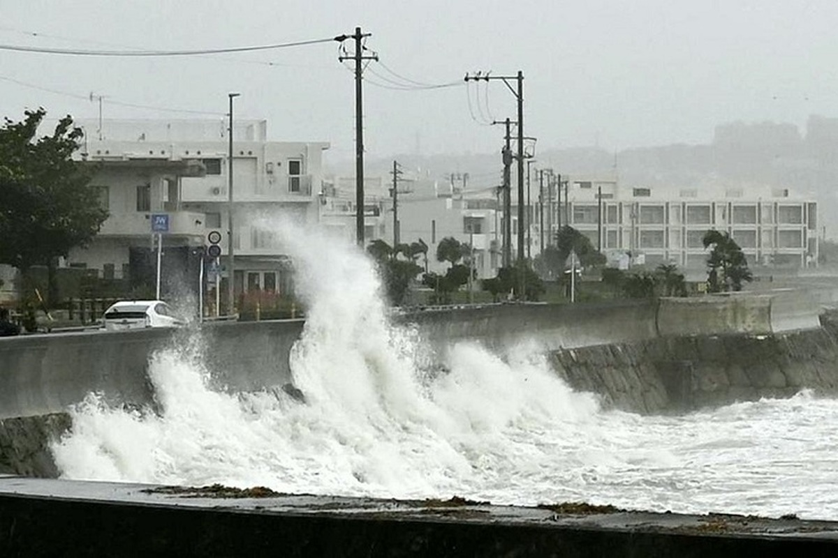 یک کشته و شماری زخمی بر اثر طوفان در ژاپن