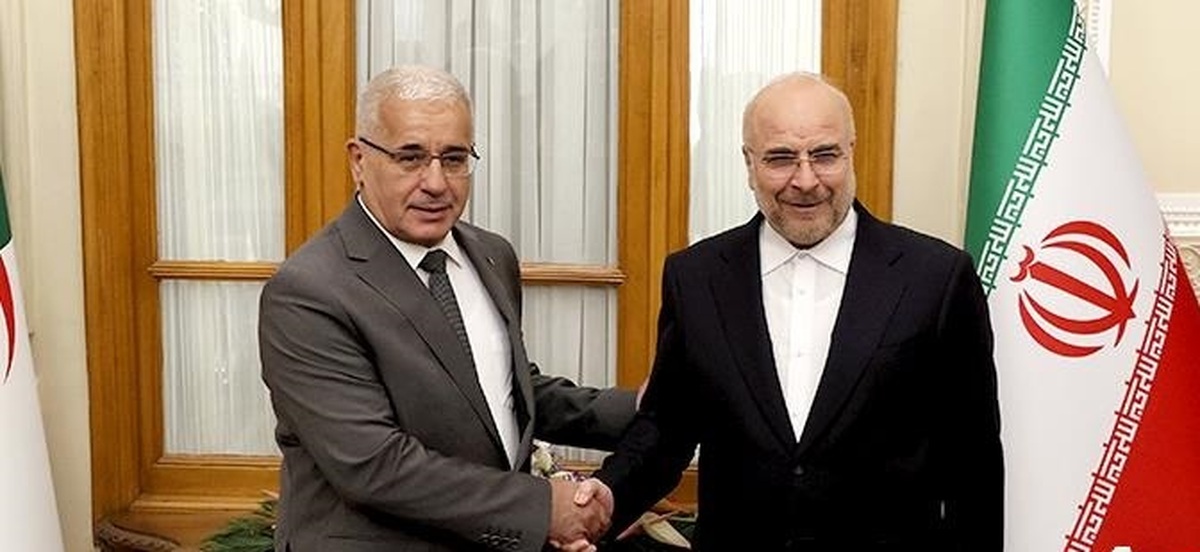 تأکید روسای مجالس ایران و الجزایر بر فعال شدن کمیسیون مشترک اقتصادی میان دو کشور