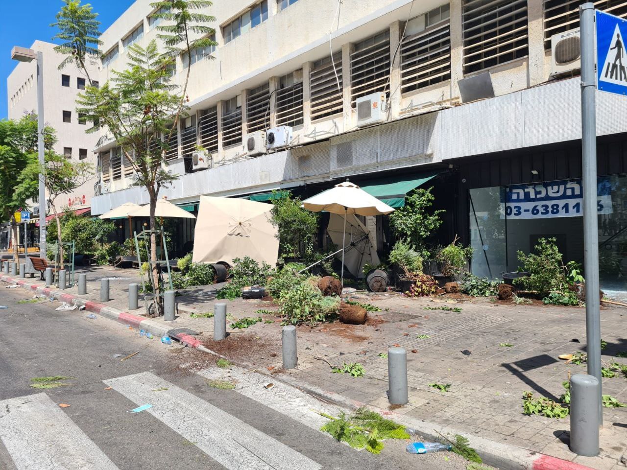 درگیری پلیس رژیم صهیونیستی با پناهجویان اریترهای در تل آویو درگیری پلیس رژیم صهیونیستی با پناهجویان اریترهای در تل آویو