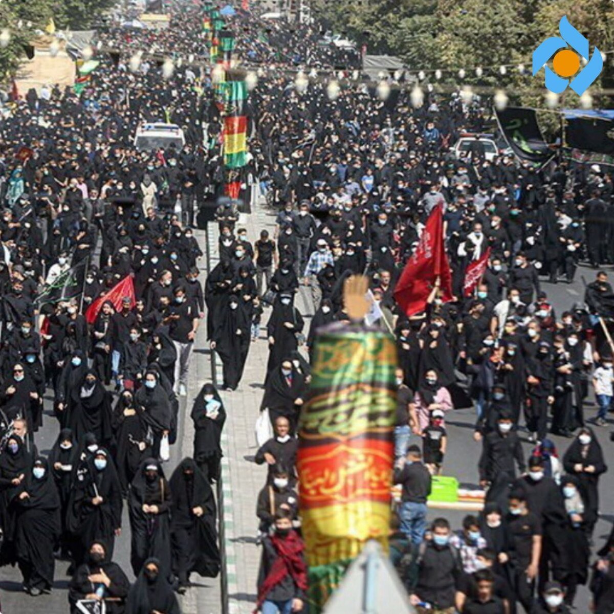 ارتباط تصویری پیاده‌روی اربعین «دلدادگان حسینی» در ویژه‌ برنامه شبکه پنج