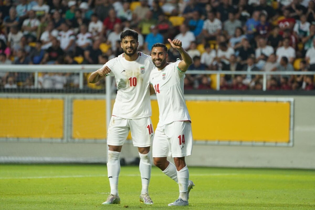پیروزی ایران مقابل بلغارستان در نیمه اول/ بیرانوند مصدوم شد + فیلم