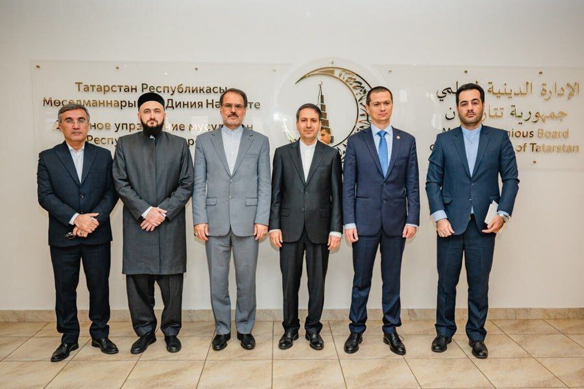 رئیس سازمان بازرسی کل کشور با رئیس اداره مفتیات و وزیر دادگستری جمهوری تاتارستان دیدار کرد