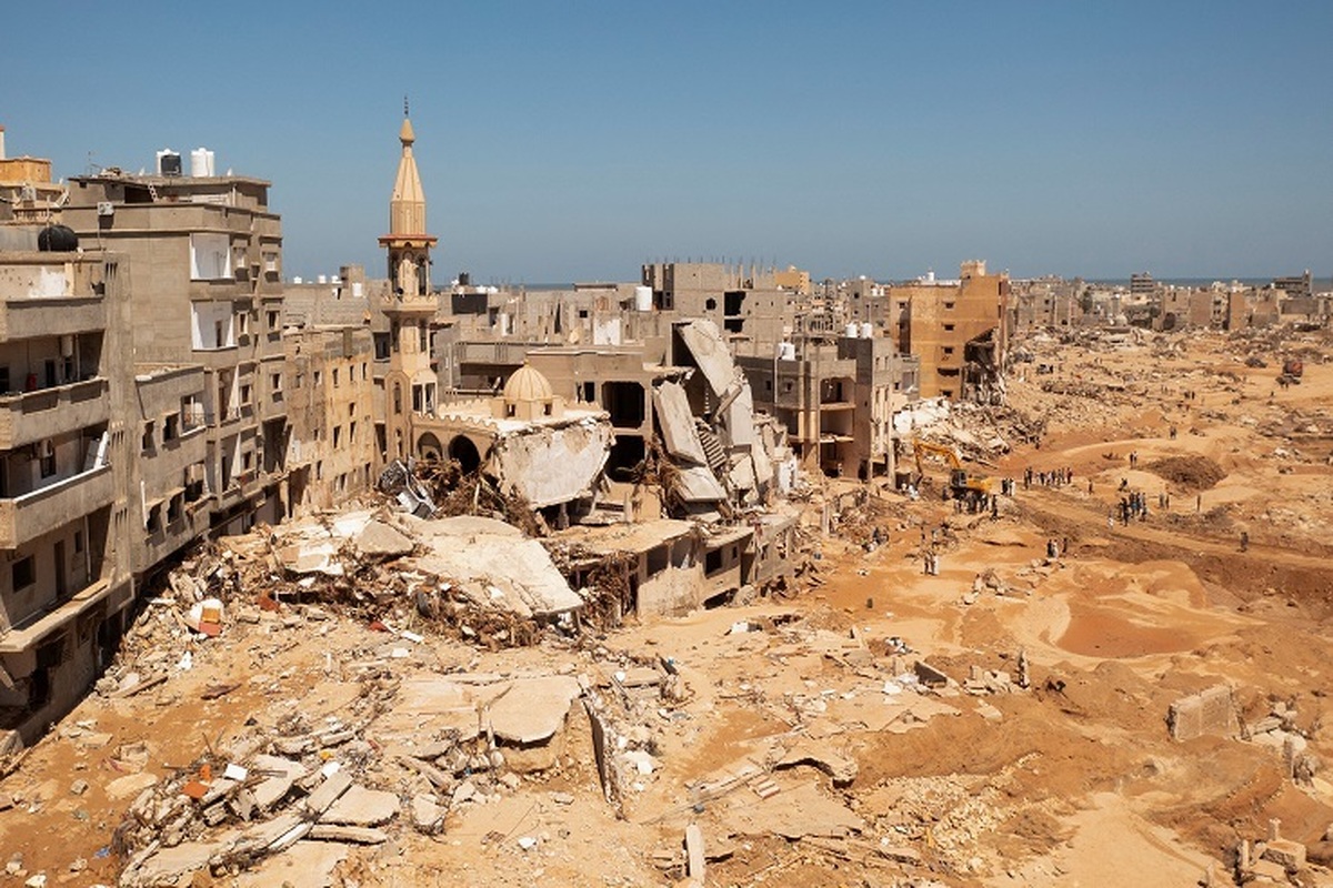 تلفات سیل و طوفان در لیبی به بیش از ۱۱ هزار نفر رسید