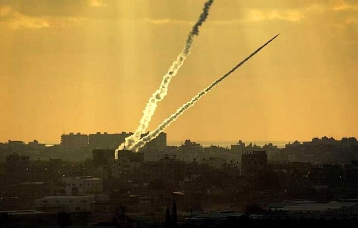 شلیک موشک آزمایشی توسط حماس