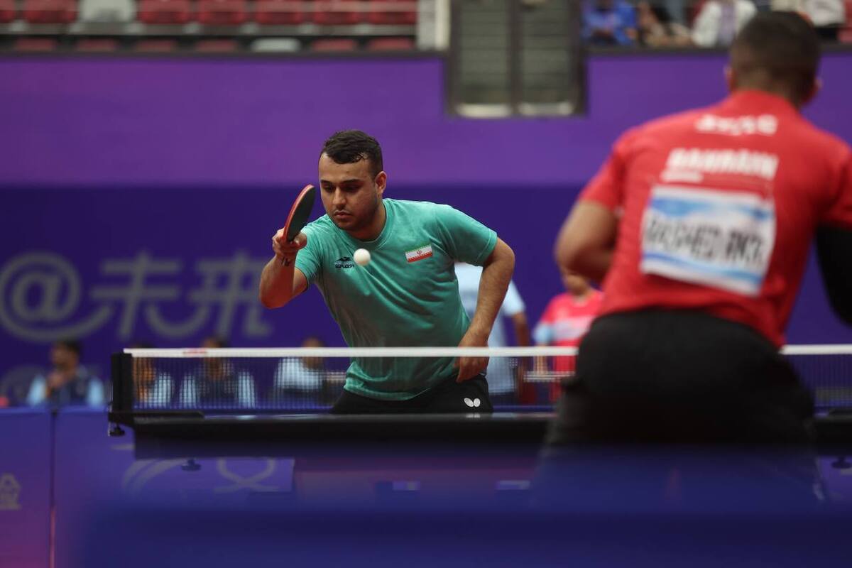 بازی‌های آسیایی هانگژو| پیروزی پینگ‌پنگ‌بازان ایران مقابل بحرین+تصاویر