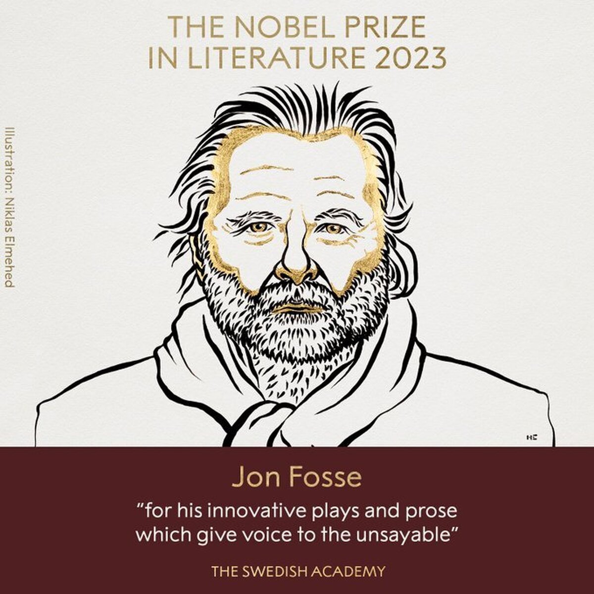 یون فوسه، برنده جایزه نوبل ادبیات ۲۰۲۳ شد