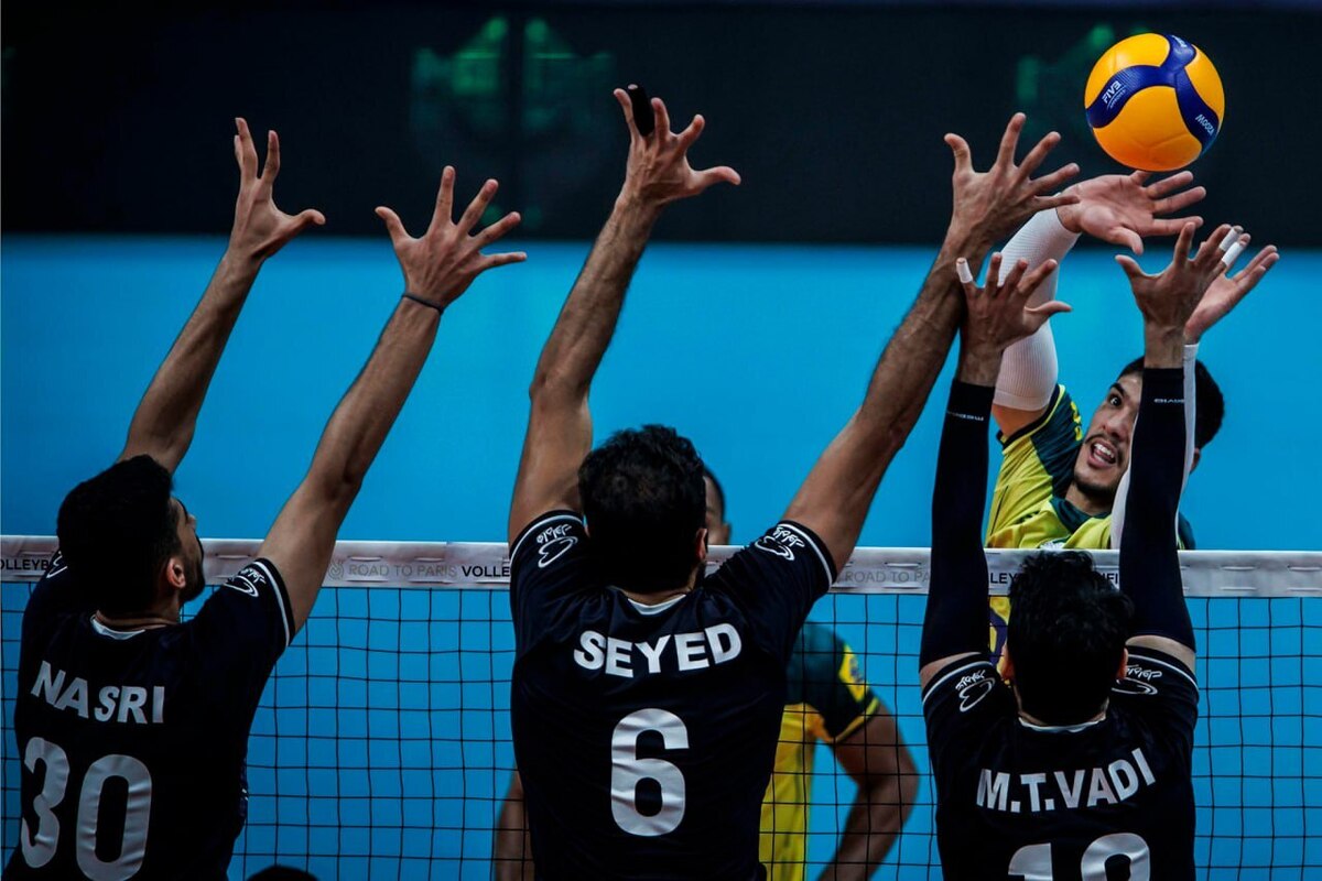 والیبال انتخابی المپیک| رفتن عطایی هم تاثیری نداشت/شکست قابل پیش‌بینی ایران مقابل برزیل