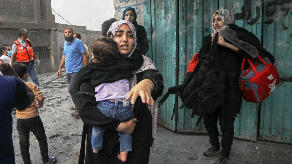 مواجهه زنان باردار غزه با وضعیتی کابوسوار مواجهه زنان باردار غزه با وضعیتی کابوسوار