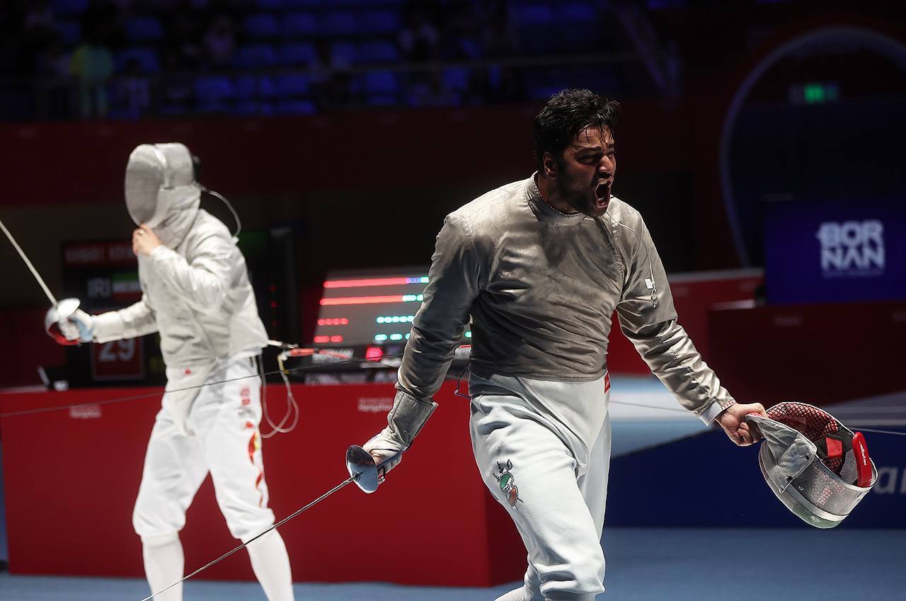 بازیهای آسیایی هانگژو| شروع طوفانی کاروان ایران در روز پنجم با درخشش ووشوکاران/ سیفی و منصوریان نقره داغ شدند/ تکواندو در حسرت طلا ماند بازیهای آسیایی هانگژو| شروع طوفانی کاروان ایران در روز پنجم با درخشش ووشوکاران/ سیفی و منصوریان نقره داغ شدند/ تکواندو در حسرت طلا ماند