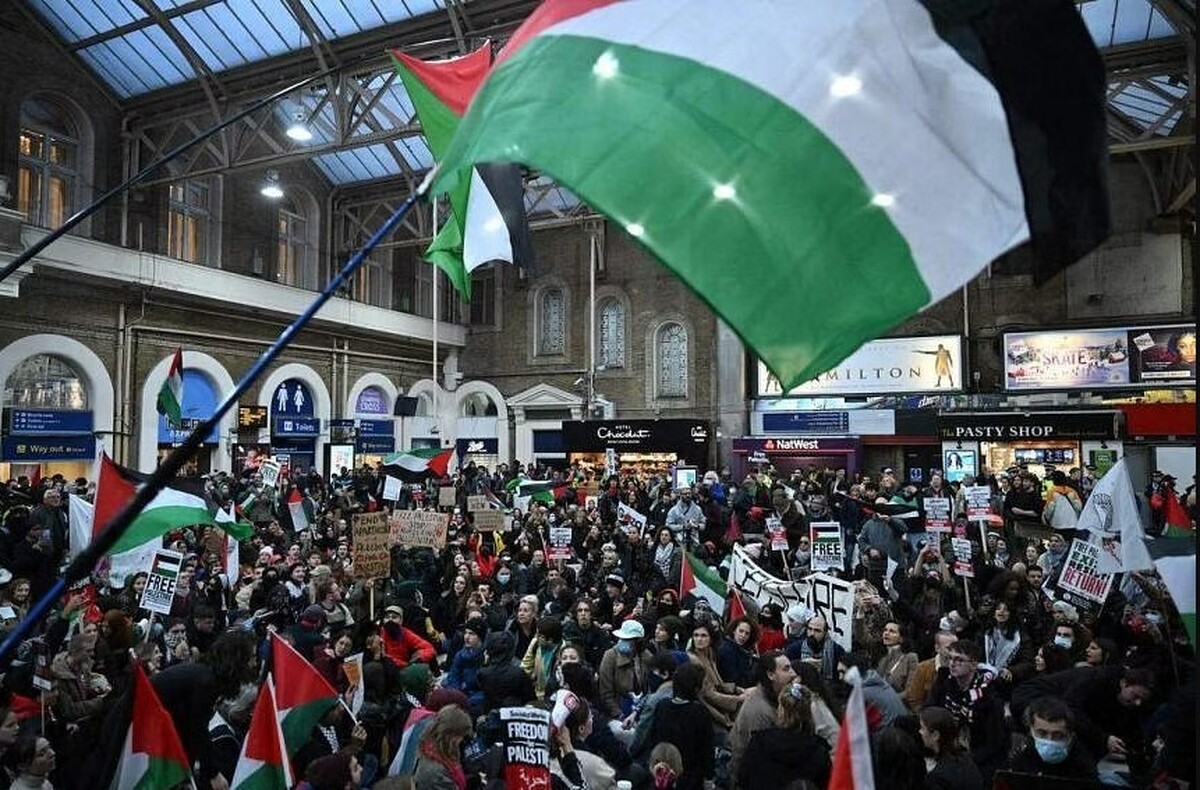 جدال پلیس و دولت انگلیس بر سر راهپیمایی حامیان فلسطین