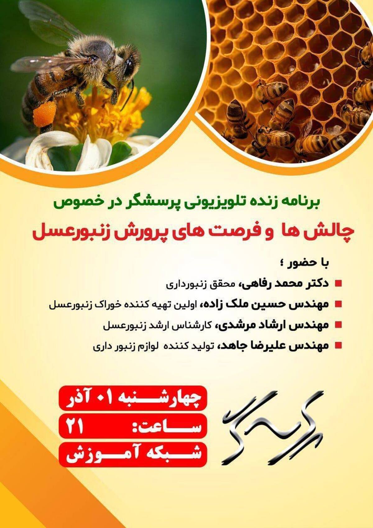 بررسی چالش‌ها و فرصت‌ها‌ی پرورش زنبوردر «پرسشگر»