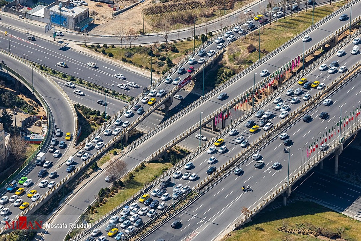 عملیات احداث پل دوربرگردان در بزرگراه شهید همت آغاز شد