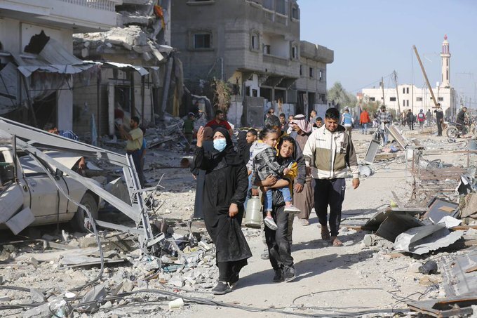 تشدید کوچ اجباری ساکنان نوار غزه از سوی رژیم صهیونیستی تشدید کوچ اجباری ساکنان نوار غزه از سوی رژیم صهیونیستی