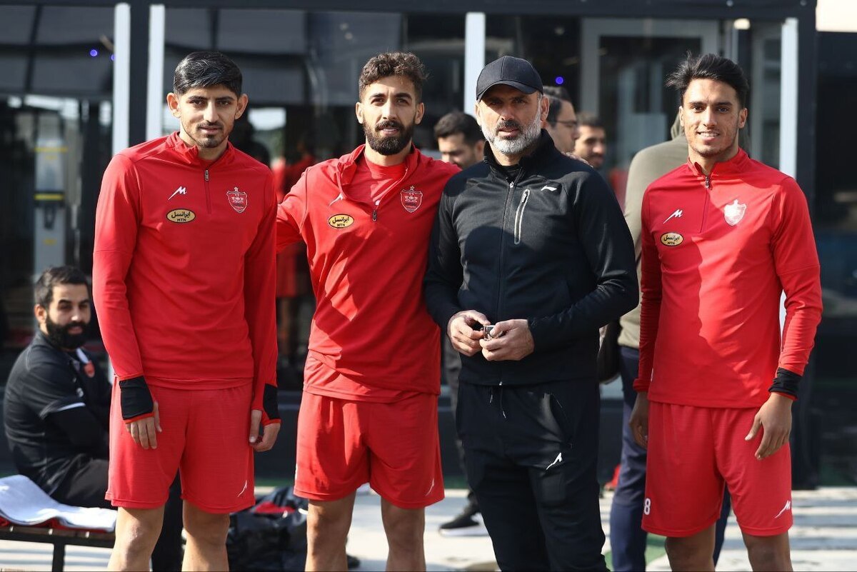 بدنسازی و استخر در برنامه امروز پرسپولیس + تصاویر