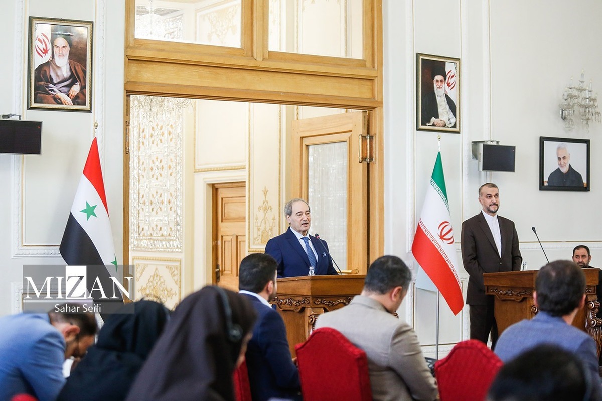 رایزنی تلفنی وزیران امور خارجه ایران و سوریه درباره تحولات منطقه