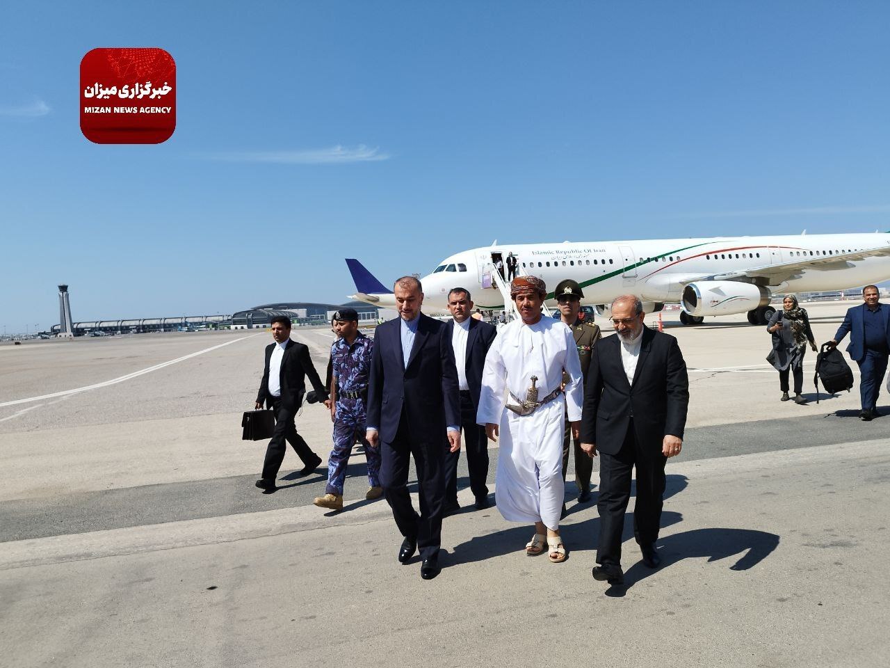 امیرعبداللهیان وارد عمان شد امیرعبداللهیان وارد عمان شد