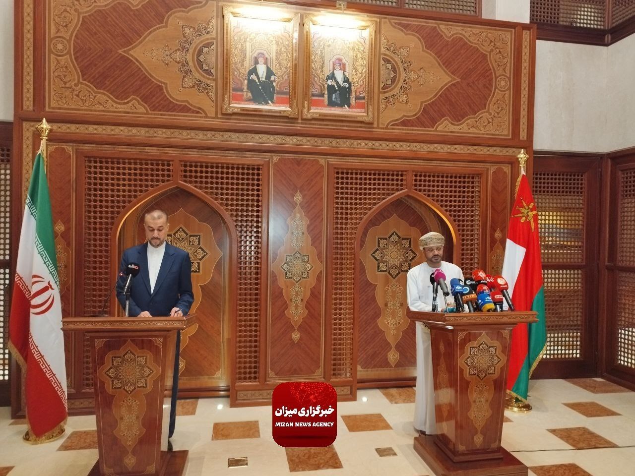 امیرعبداللهیان در نشست با همتای عمانی: تهران و مسقط درباره توقف جنگ و نسلکشی در غزه توافق دارند امیرعبداللهیان در نشست با همتای عمانی: تهران و مسقط درباره توقف جنگ و نسلکشی در غزه توافق دارند