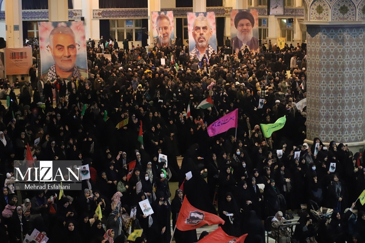 پنجمین سالگرد شهادت حاج قاسم سلیمانی در تهران برگزار شد